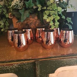 💝Wedding plan 7 Stainless Steel Wine Tumblers💝Great gift for bridesmaids.